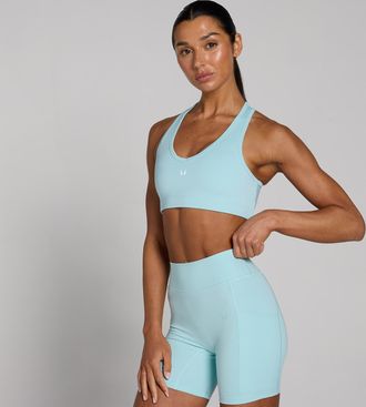 MyProtein Sujetador deportivo Training con espalda cruzada para mujer de MP - Ice - XS