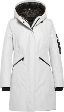 Creenstone 3-in-1 Mid-Length Parka - Dames - Parka Jassen - Wit - XS - Polyester - Jassen