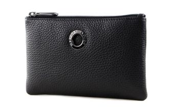 Mandarina Duck Womens Mellow Leather Pouch, Black, One Size