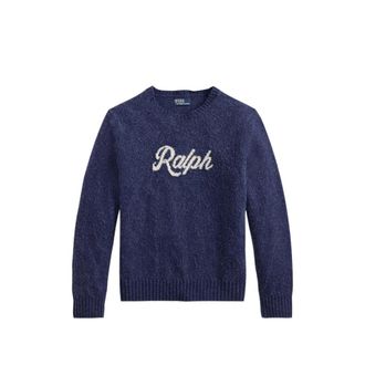 Ralph Lauren Logo-intarsia Crew-neck Sweater