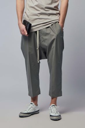 Rick Owens Woven Pants - Drawstring Cropped