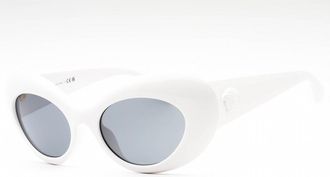 Versace Grey Oval Ladies Sunglasses VE4456U 314/1 52