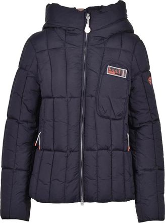 Dekker Black Quilted Lightweight Hooded Polyamide Down Jacket
