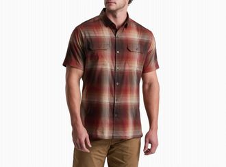 K&uuml;hl Response Short Sleeve Shirt In Red Clay