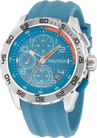 Nautica Nst 101 Recycled Silicone Chronograph Watch