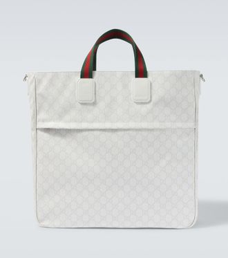 Gucci Borsa Large in canvas GG