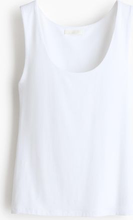 H&M Tanktop aus Mikrofaser - White