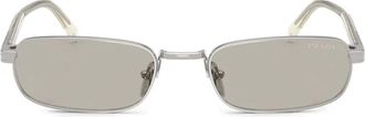 Prada Occhiali da sole squadrati - Argento