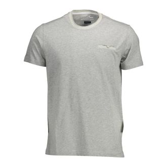 Harmont & Blaine T-Shirts, male, Gray, Size: 2XL T-Shirt Short Sleeve MEN Grey