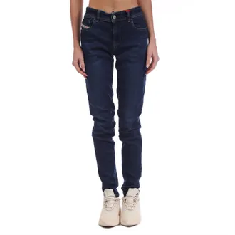 Diesel Dames Slandy Low Skinny Jeans 2018 (Blauw)