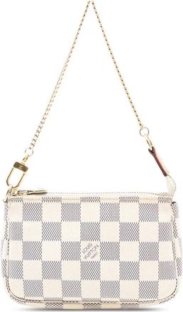 Louis Vuitton Pre-owned Shoulder Bags, female, White, Size: ONE SIZE Pre-owned Chain Handle Bag