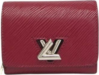 Louis Vuitton Pre-owned Wallets, female, Red, Size: ONE SIZE Pre-owned Twist Compact Wallet M68607