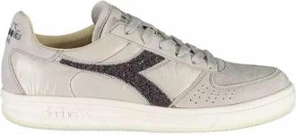 Diadora Elegante Swarovski Sneakers - Dames - Sneakers - Grijs - 36 1/2 EU - Katoen - Schoenen