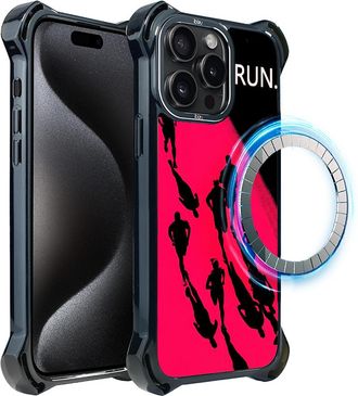 OEM Funda Para Iphone 15 Pro Max Ibizu Dropguard Ultra Con Magsafe, Move, Night Marathon