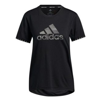 adidas (WMNS) adidas Badge Of Sport Necessi T-Shirt Asia Sizing Black GQ9412