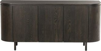 Moloo Aparador de roble Expresso de 170 cm