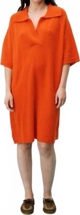 FRNCH Gaillarde Midi Dress In Rouge