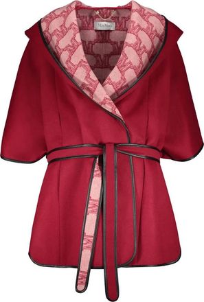 Max Mara Mujer, Abrigos, Rojo, Talla: M