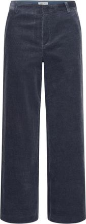 Part Two Netta PW Broeken - Dames - Wijde Broeken - Blauw - XS - Katoen - Broeken