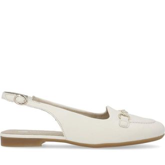 Remonte Ballerina Shoes, female, Beige, 4 UK, Beige Casual Flat Sandals