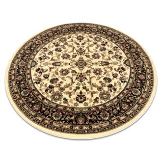 RugsX Rugsx - Alfombra Royal Adr Circulo Modelo 1745 Caramelo Beige Circulo 120 Cm