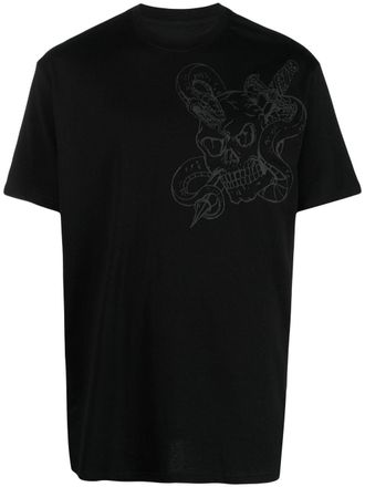 Philipp Plein T-shirt con stampa - Nero