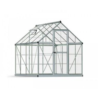 Palram Greenhouse Harmony 6X8 - Polycarbonate - L247 x W185 x H208 - Silver