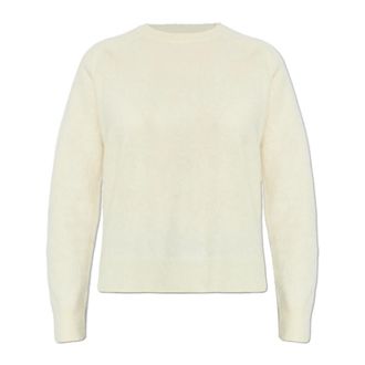 AllSaints Rebel Cashmere Crew Neck Jumper - Dames - Cashmere truien - Geel - M - Kasjmier - Truien & Vesten