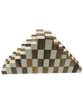 Sagebrook Home Set Of 2 Steps Bookends