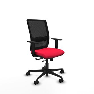 Piqueras y Crespo Silla De Oficina Piqueras Y Crespo Haches Negro Espuma Inyectada