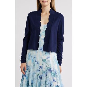 Kay Unger Logan Cardigan in Dark Navy at Nordstrom Rack, Size Medium