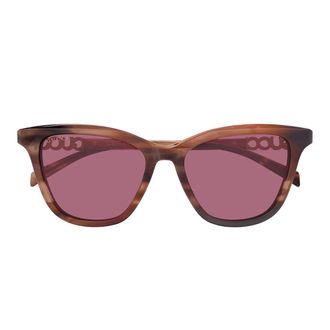 Gucci Sunglasses Gg2032 S 004 Brown/Red Woman