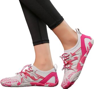 Generic 2026 Running Shoes Womens Sneakers Lightweight Breathable Outdoor Sports for Walking Comfortable Slip On Design Non Sole Durable Flexible (6.5) Hot Pi