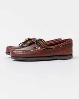 Timberland Mens Boat Shoe in Brown Leather - Size UK 12.5