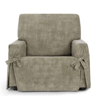 Eysa Funda sill&oacute;n antimanchas con lazos vis&oacute;n 80 - 120cm