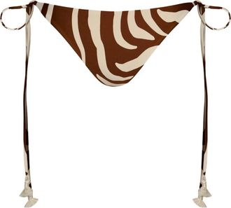 Johanna Ortiz Slip bikini Sagrado con stampa - Toni neutri