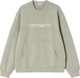 Carhartt Work in Progress Carhartt WIP Truien - Heren - Sweatshirts - Groen - XL - Hoodies & sweatvesten