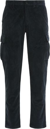 Moorer Uomo, Pantaloni, Blu, M, new
