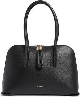 Furla Atmosfera Dome Tote in Nero at Nordstrom Rack
