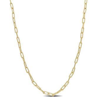 Delmar Paper Clip Chain Necklace in Gold at Nordstrom Rack