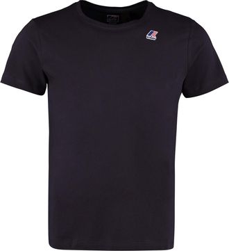 K-Way Logo Print Cotton T-shirt