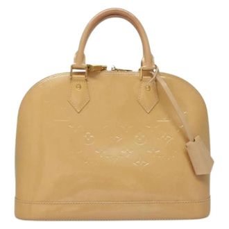 Louis Vuitton Pre-owned Handbags, female, Beige, Size: ONE SIZE Pre-owned Vintage Handbag
