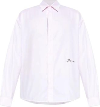 Jacquemus Camicia A Maniche Lunghe Simon-Uomo