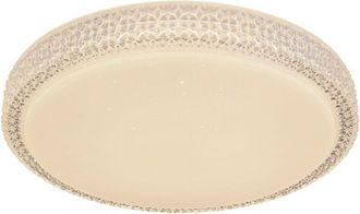 Globo Lighting Plafoniera Metallo Bianco, Led