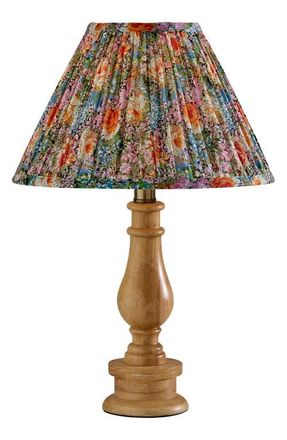 Adesso Faye Wood Table Lamp in Natural at Nordstrom