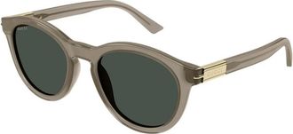 Gucci Sunglasses, male, Brown, 52 MM, Round Sunglasses