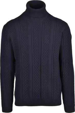 Roberto Ricci Design Slim Fit Turtleneck - Blue