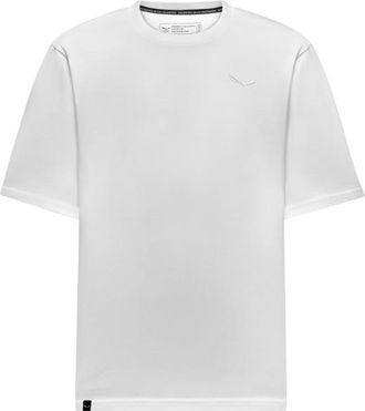 Salewa Eagle Peak T-Shirt S/S Funktionsshirt f&uuml;r Herren | grau/wei&szlig;