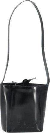 Celine Pre-owned Vintage Schoudertas van Gecoat Canvas - Dames - Vintage Schoudertas - Zwart - ONE Size - Vintage
