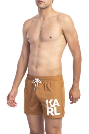 Karl Lagerfeld Bruine Zwemkleding